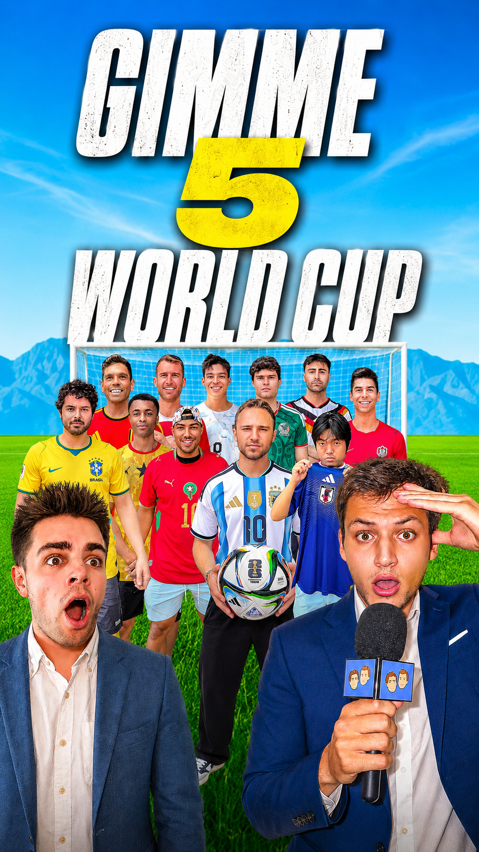 Gimme 5 World Cup — official poster