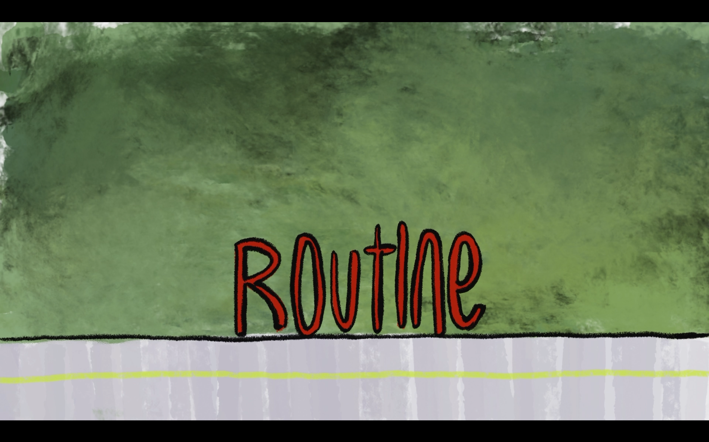 Routine — official poster