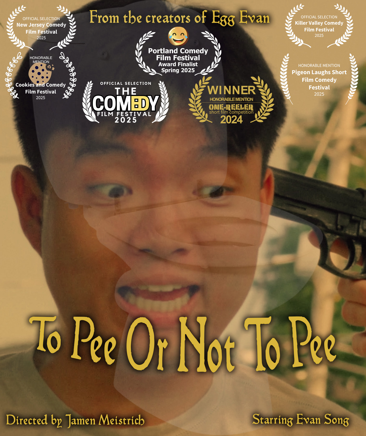 To Pee Or Not To Pee — official poster