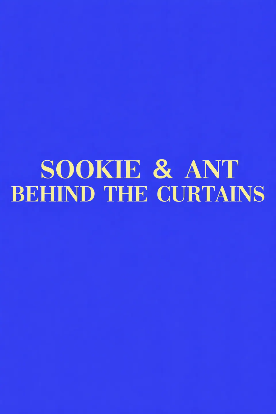 Behind the Curtains — official poster