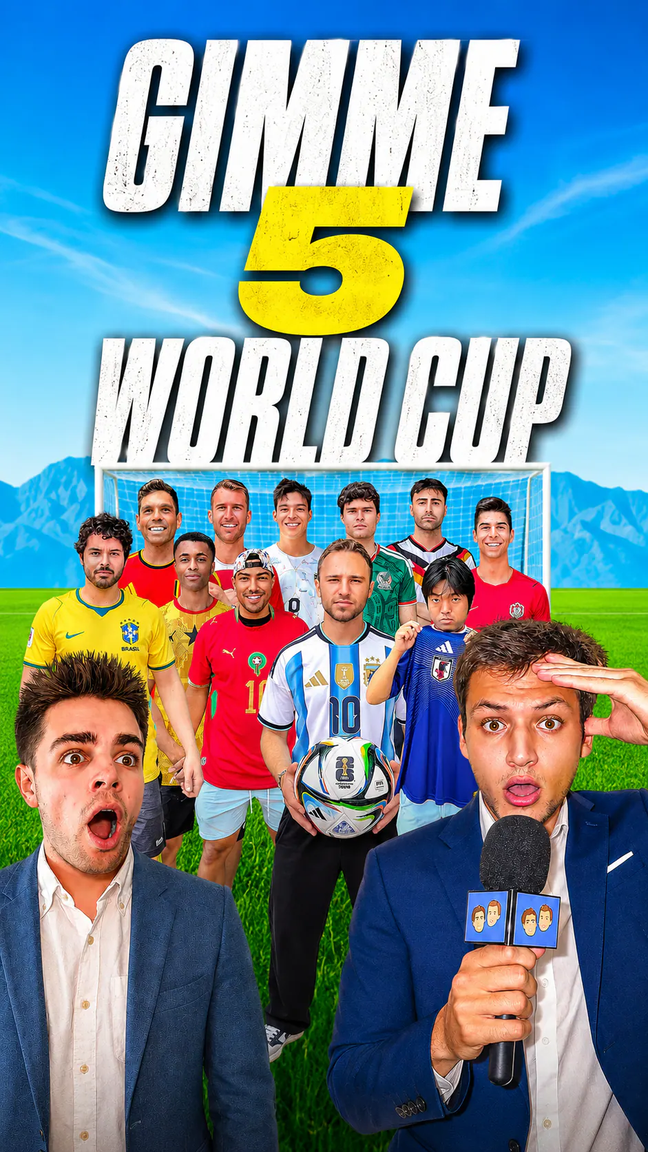 Gimme 5 World Cup — official poster