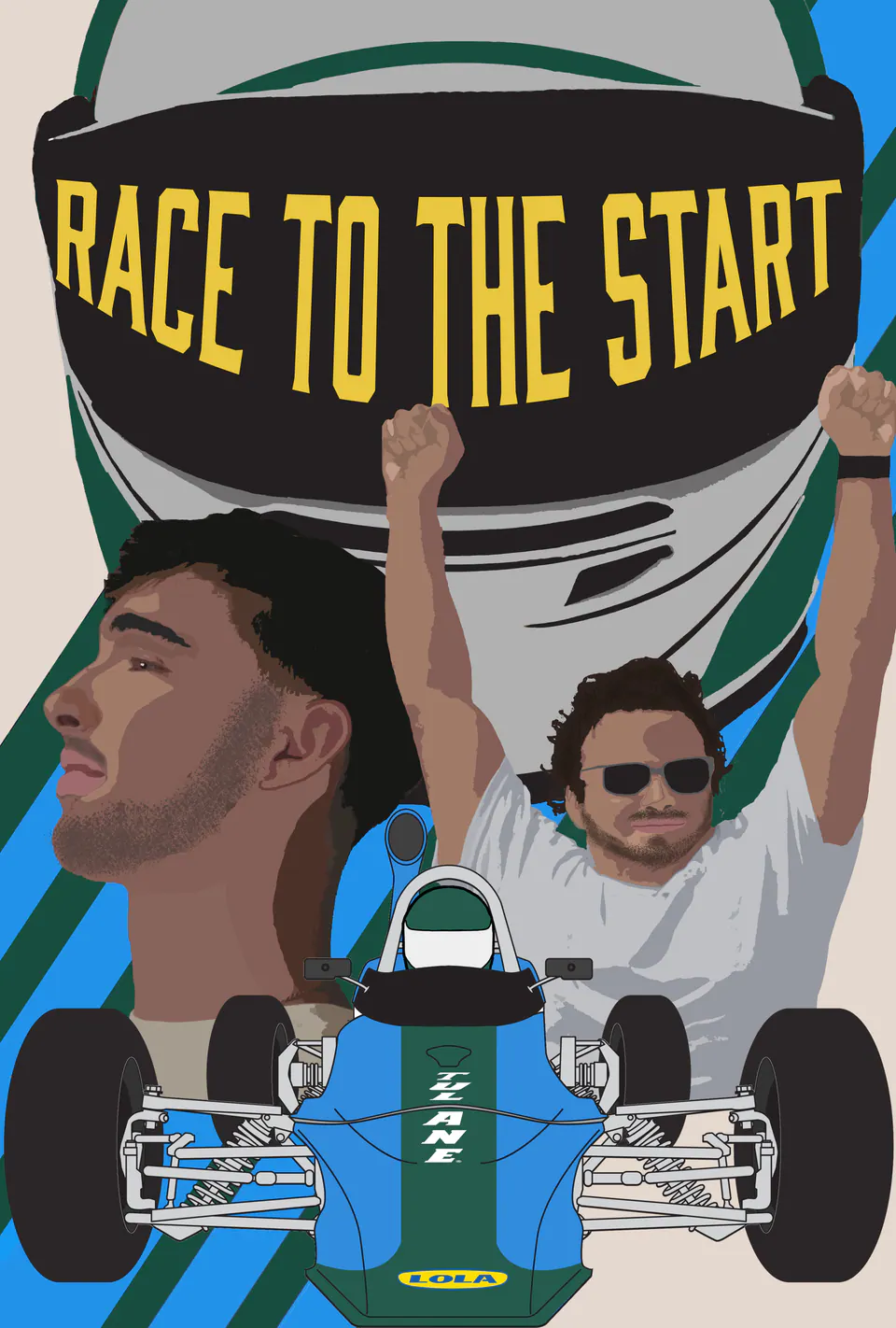Race to the Start — official poster