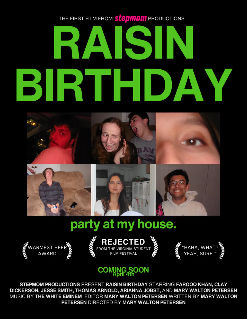 Raisin Birthday — official poster