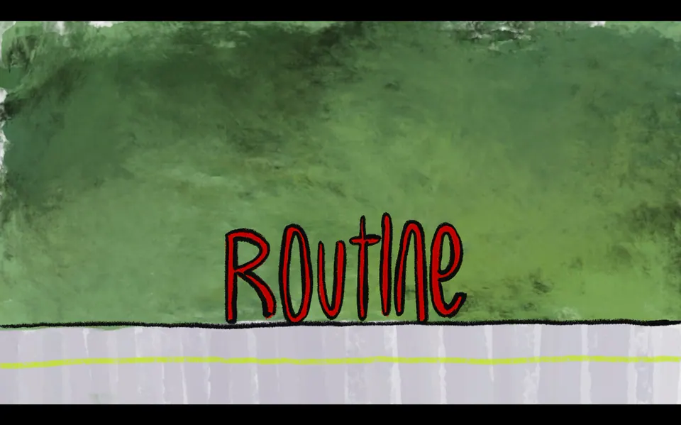 Routine — official poster